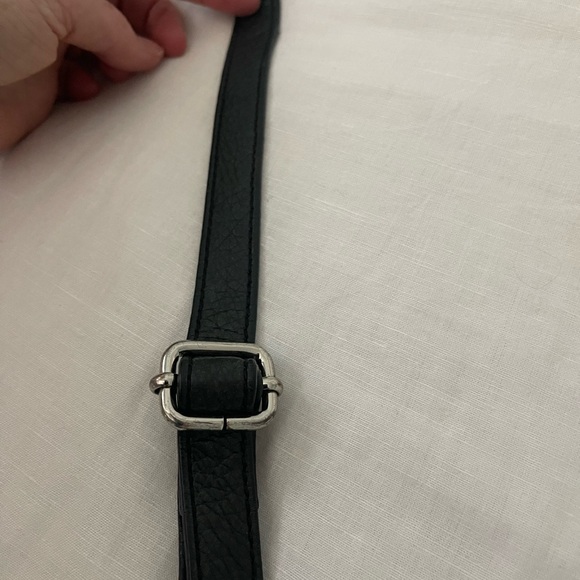 margot Black Leather Crossbody Bag - Picture 9 of 13